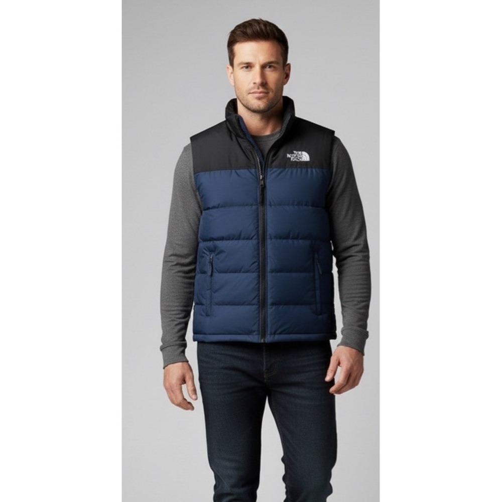 The North Face 🤑Everyday 🔥Insulated Vest Blue &Black Full Zip NWT $140 Sz -S